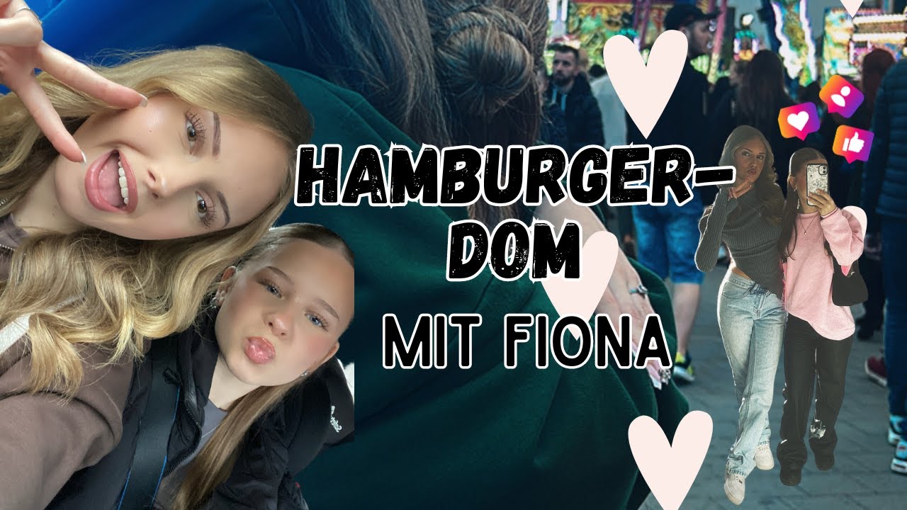 HAMBURGER-DOM MIT FIONA🎉 - VLOG