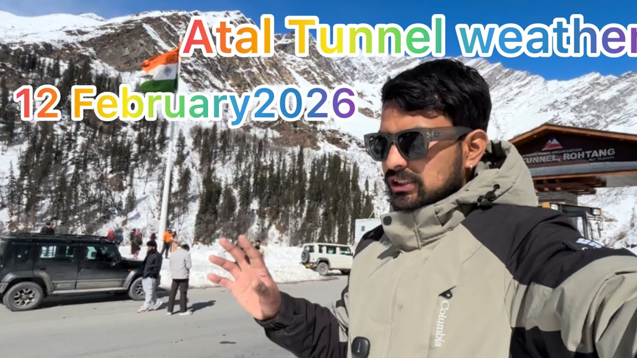 Snow point|| Atal Tunnel SolangValley🏔️#manali #snow #ataltunnel 