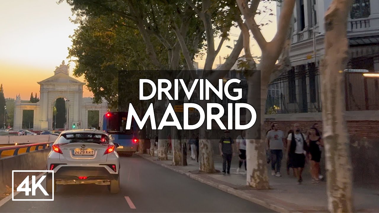 [4K] Driving Madrid | Argüelles - Puerta del Ángel - A5 | POV 4K HDR
