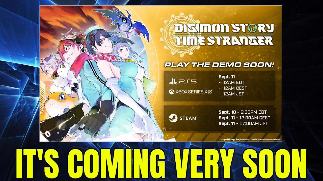 Digimon Story: Time Stranger Is Getting A DEMO