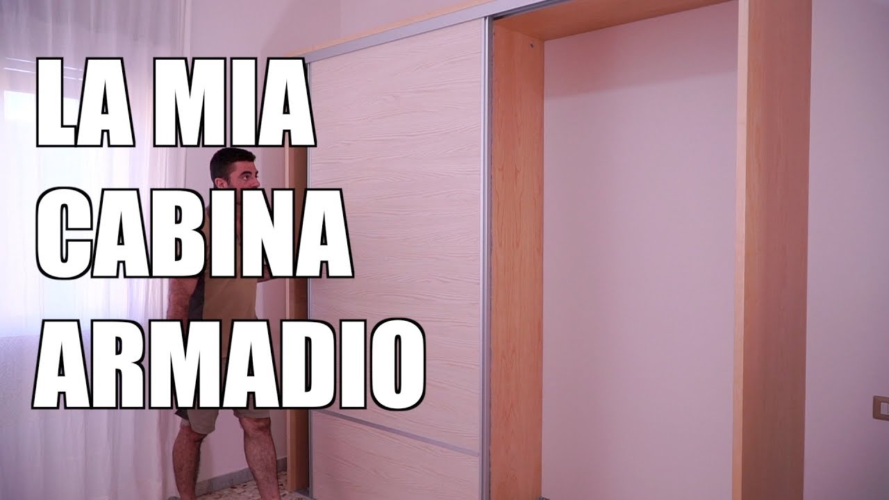 CABINA ARMADIO - Struttura e Ante con Plako Silent. FAI DA TE