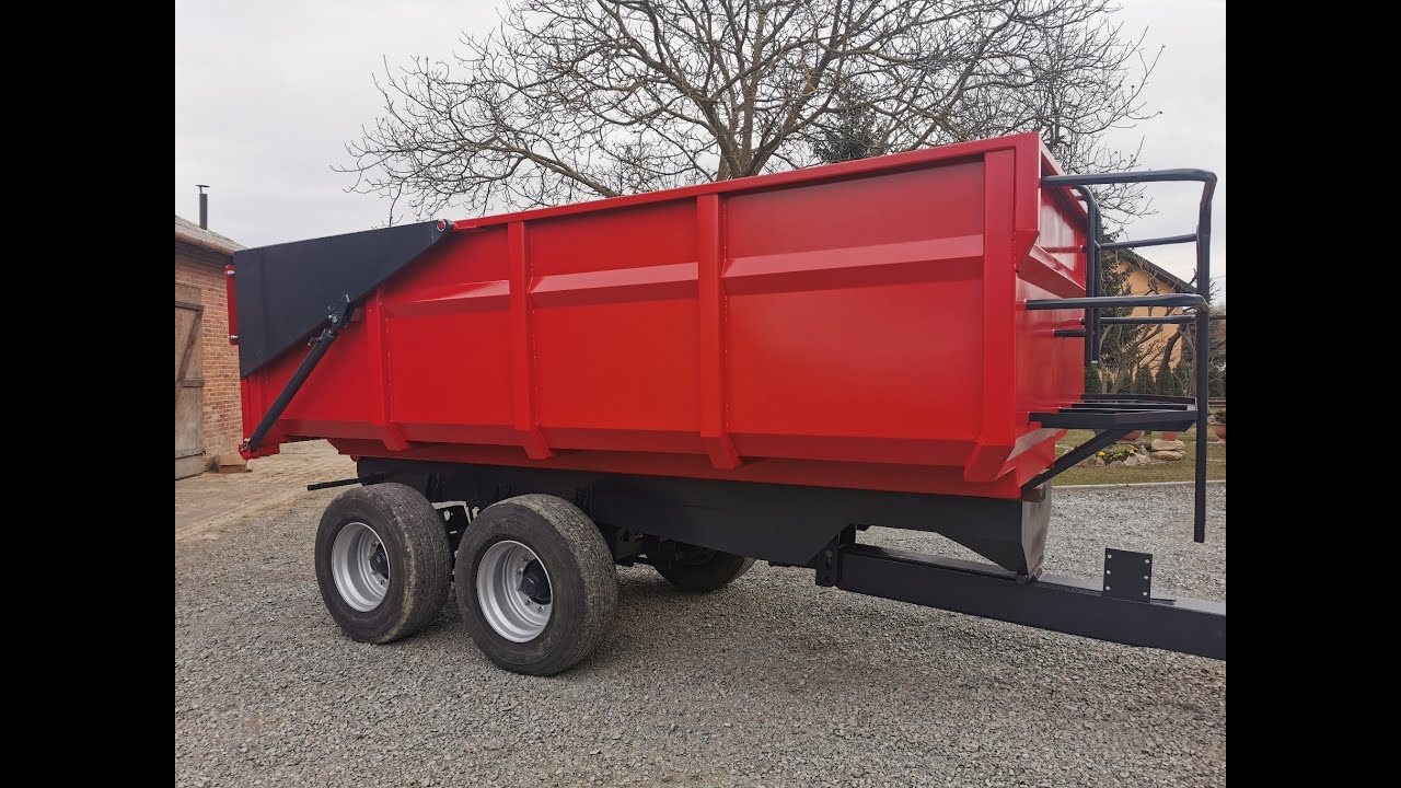 Tandem Przyczepa Budowa od podstaw DMC 16T