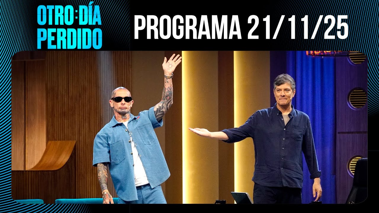 OTRO DÍA PERDIDO - Programa 21/11/25 - QUÉ PERSONAJE: EMANUEL NOIR CON MARIO PERGOLINI