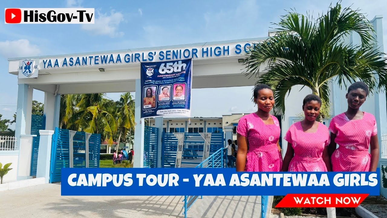 A Campus Tour of YAA ASANTEWAA GIRLS SHS | ADEHYE✌️💚🖤😍