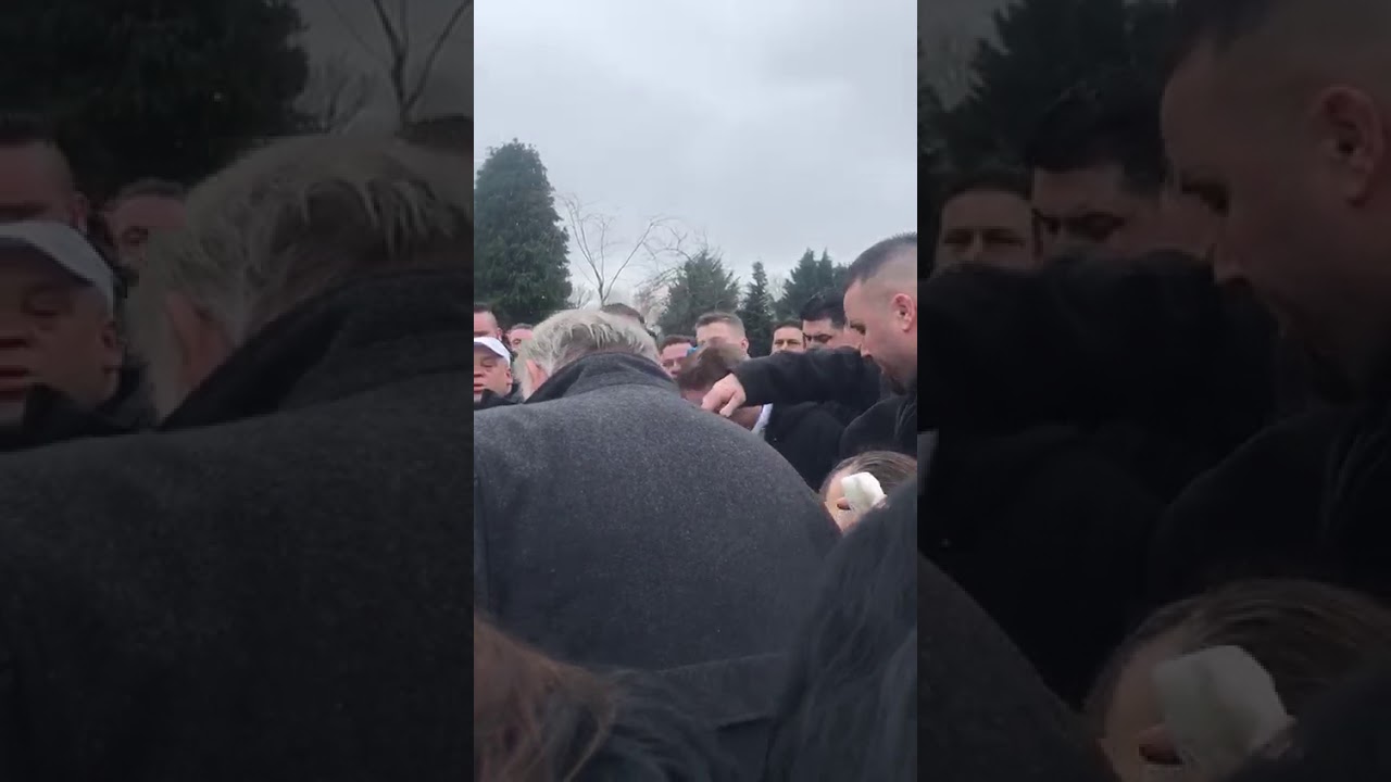 Bumbee pat mcdonagh singing at mohill martin mcdonaghs funeral