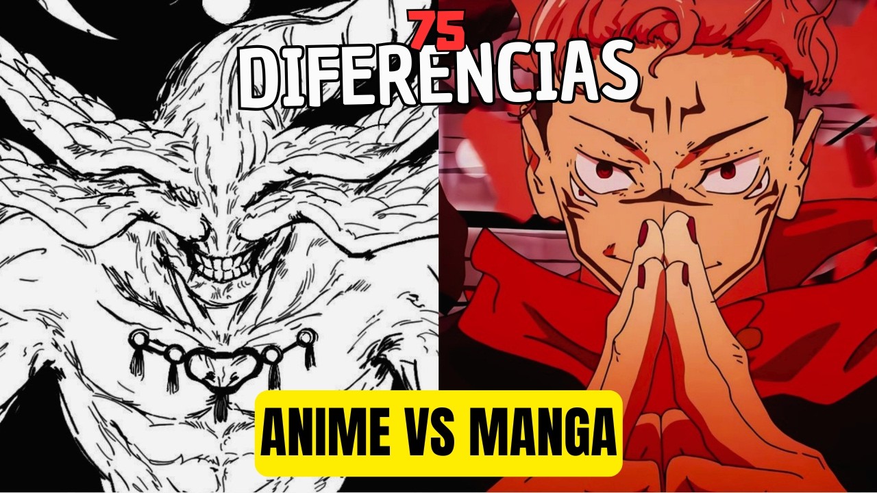 ANIME VS MANGA ¿CUALES SON SUS DIFERENCIAS? QUE VERSION ES MEJOR Y QUE CAMBIOS TIENEN JUJUTSU KAISEN