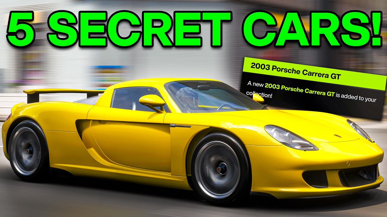 How to Unlock 5 SECRET Cars in Forza Horizon 6!