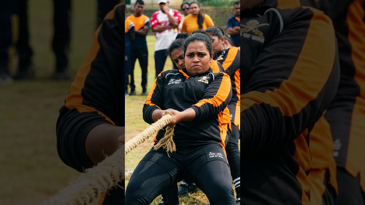 Army Ladies tug of war 🔥🔥  #sports #shorts #tgofwarsrilanka