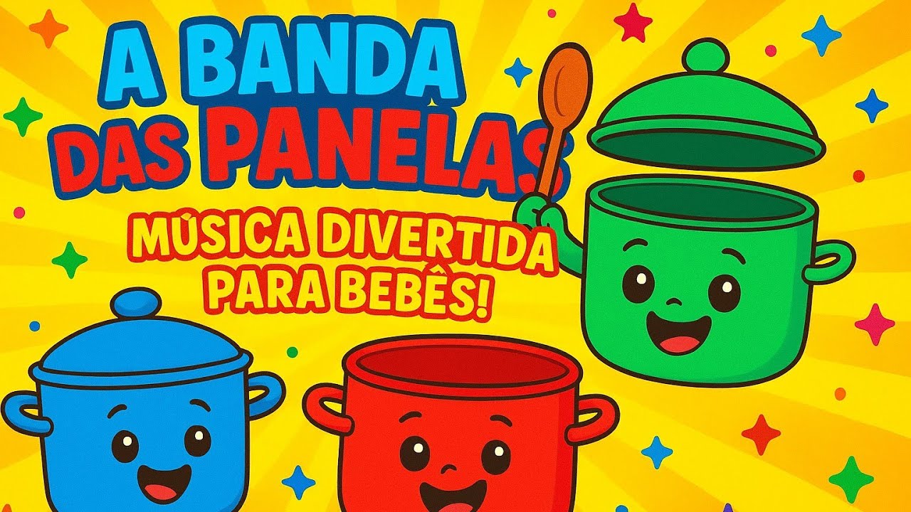A Banda das Panelas: Música Divertida para Bebês!