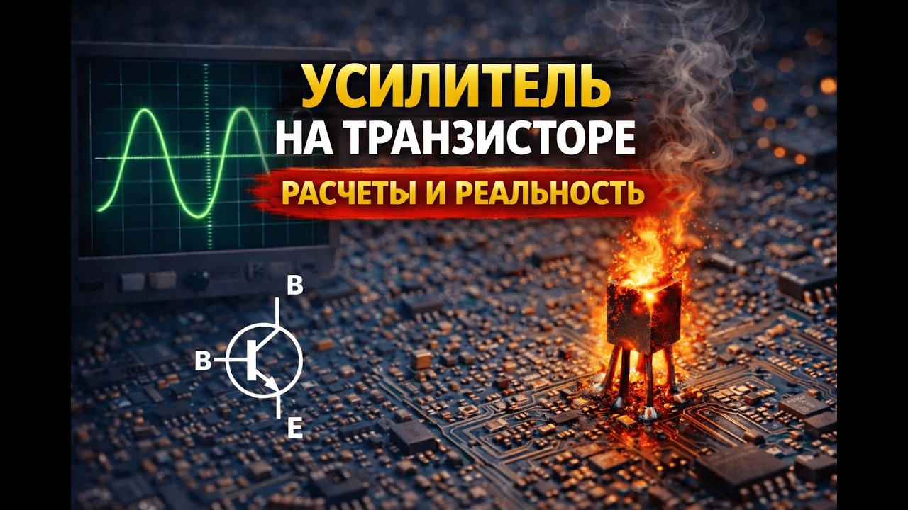 Вот почему транзисторный усилитель работает не так, как вы рассчитали