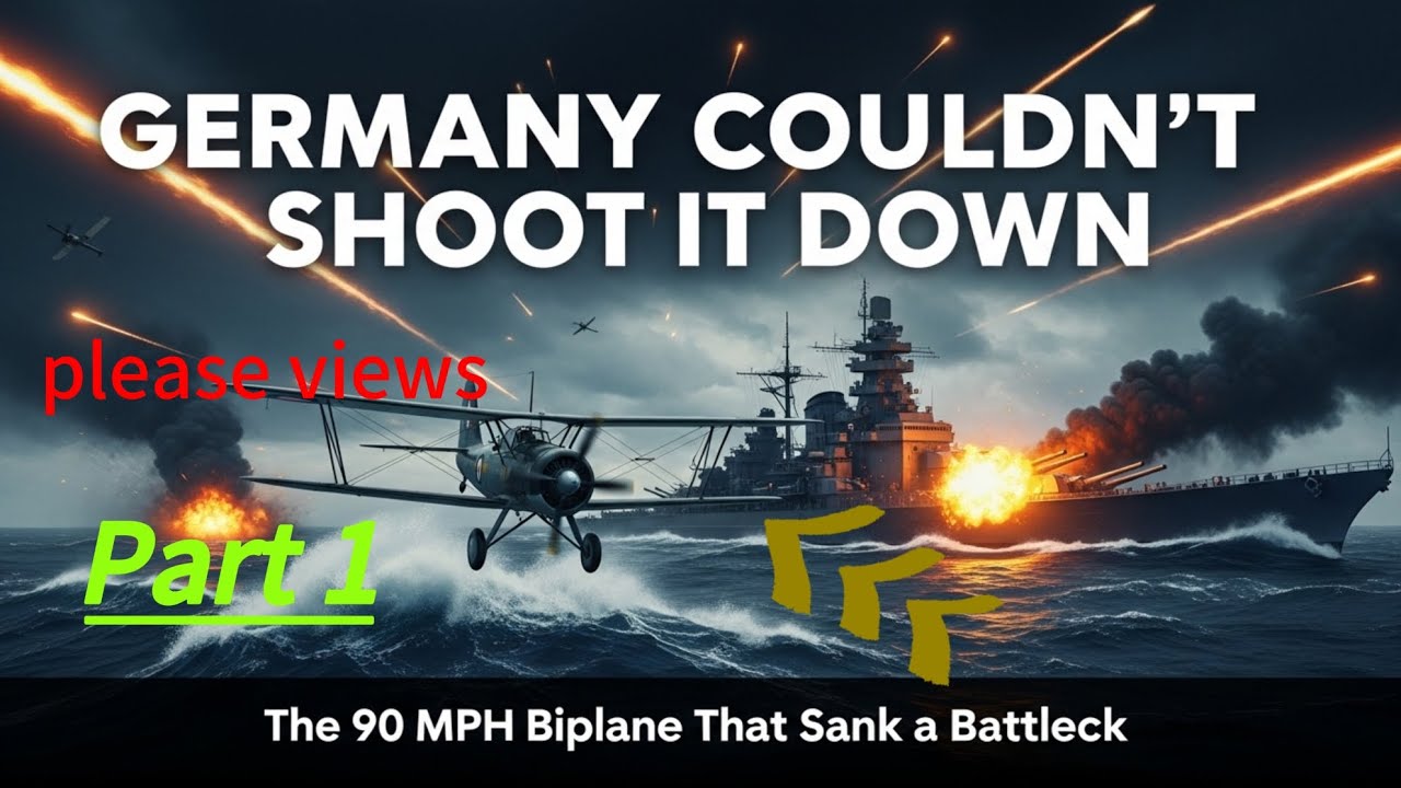 Germany's Secret Radar Failed Against This 90MPH Biplane That Sank the Bismarck part 1