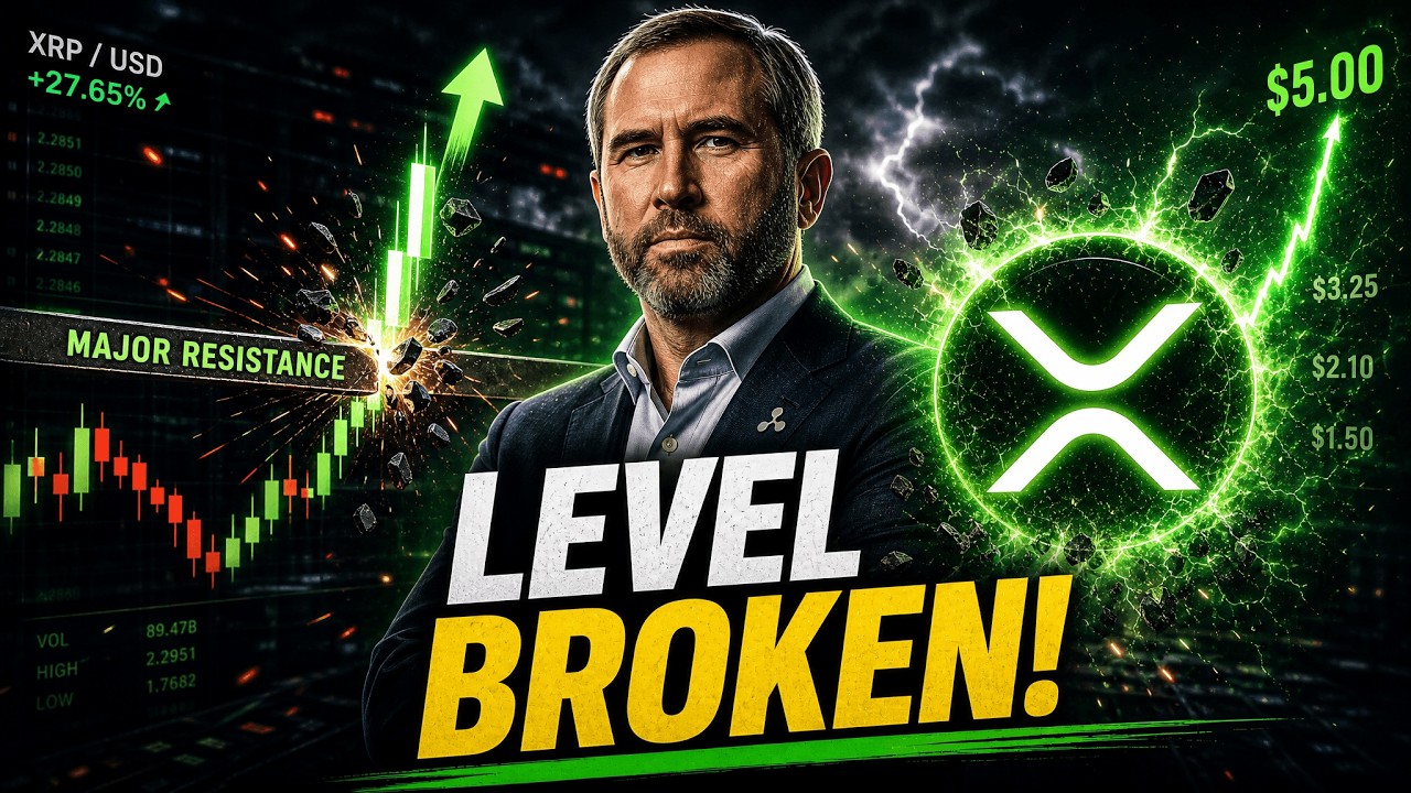 XRP Just Broke The Level Everyone Was Watching