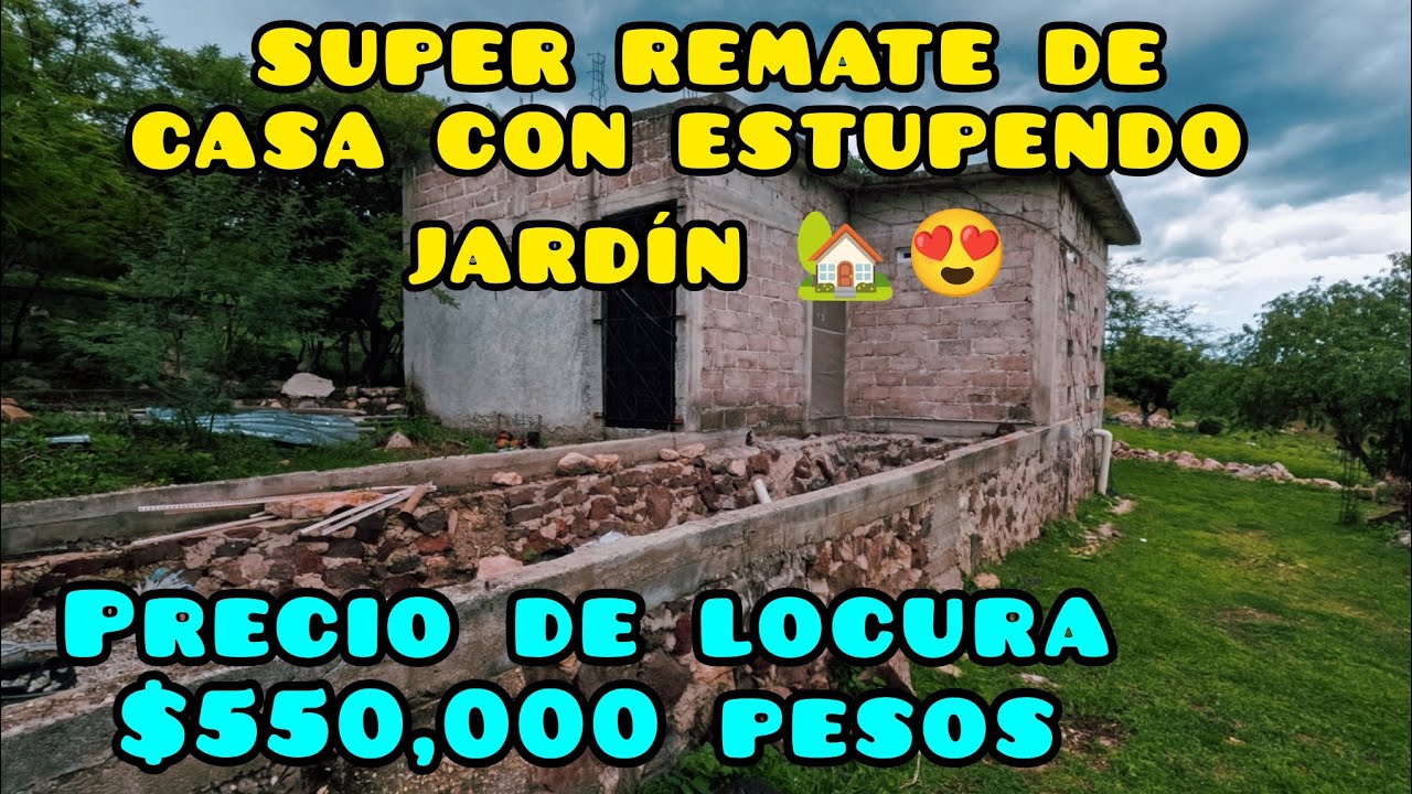 Súper REMATE de CASA a Precio de TERRENO 😱🏡😍