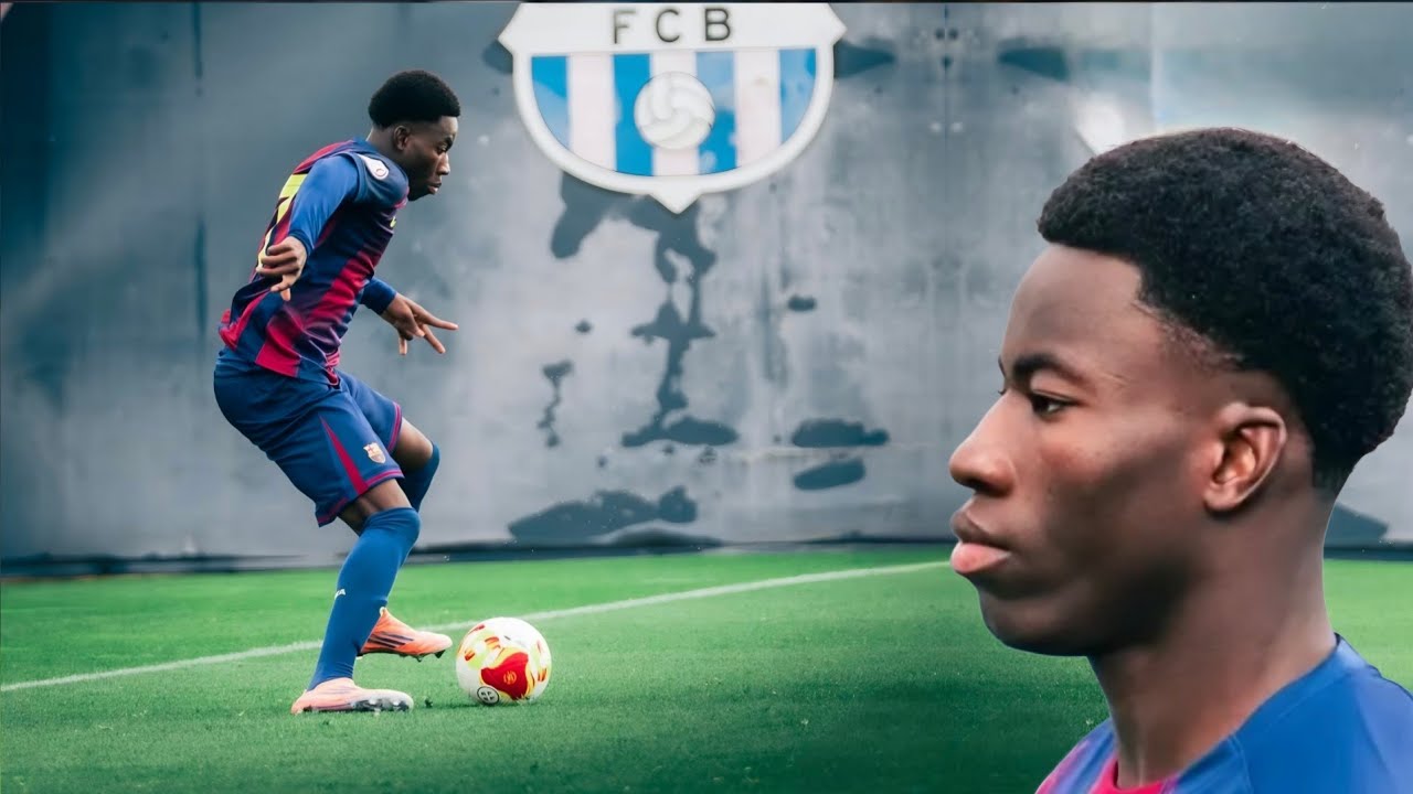 15 Years-Old Ebrima Tunkara - Barcelona WONDERKID | 2026ᴴᴰ