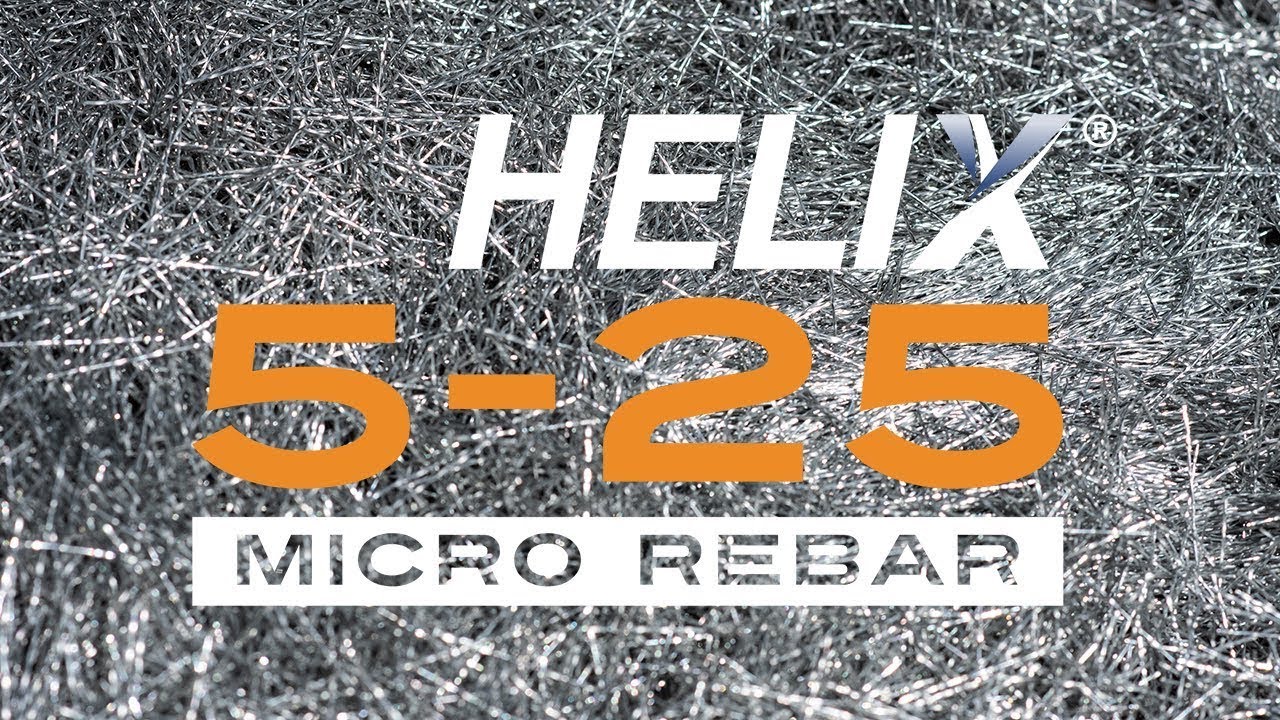 The Construction Industry’s Favorite Concrete Reinforcement: Helix Micro Rebar