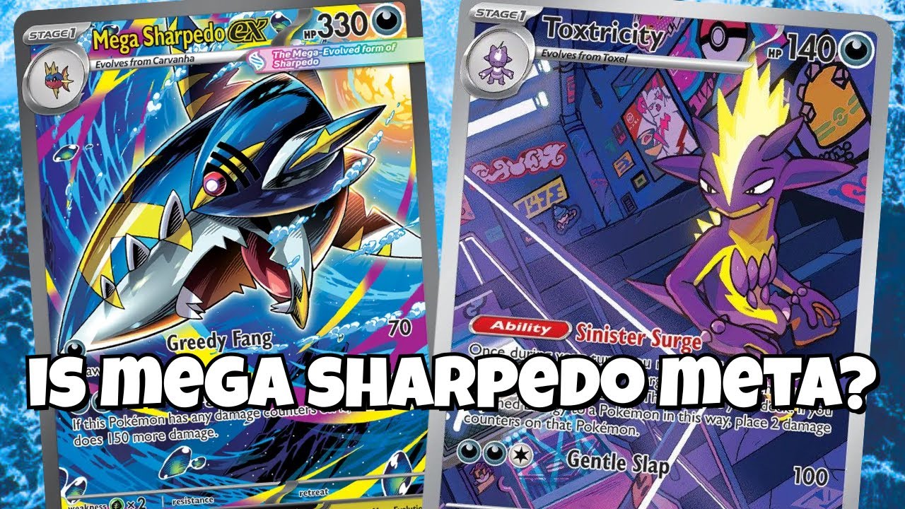 Mega Sharpedo x Toxtricity Hits HARD! | Pokemon TCG Live Gameplay