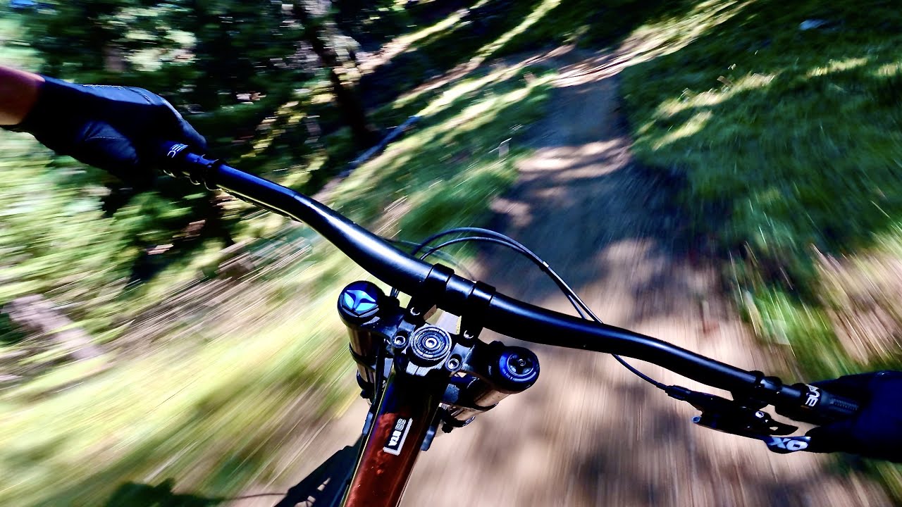 Piz Trail im Bikepark Reschenpass | 3 Länder Enduro | flow line
