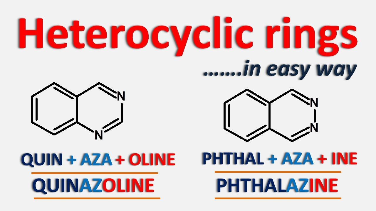 Heterocyclic rings in easy way || PART-2