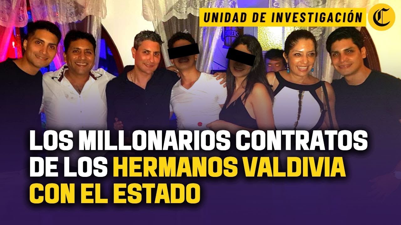 EMPRESAS de los HERMANOS VALDIVIA obtuvieron CONTRATOS por S/109,7 mlls. desde el 2020 | El Comercio