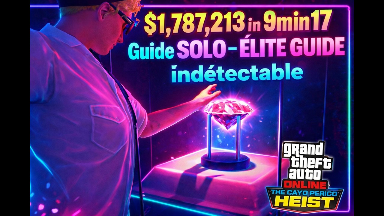 Guide ULTIME Cayo Perico pour les NULS, SOLO de A à Z. Toutes les ASTUCES - GTA 5 Online