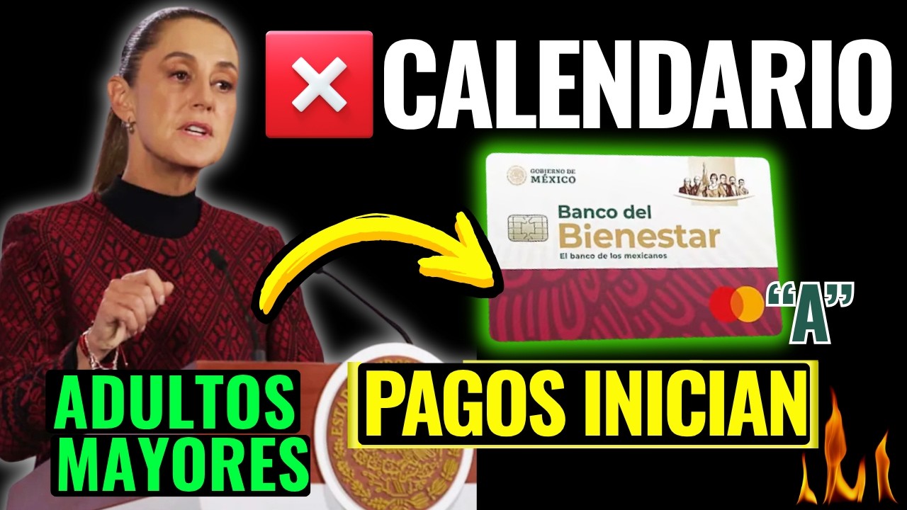 🚨&iquest;POR QU&Eacute; NO SALE EL CALENDARIO?💥YA INICIARON LOS PAGOS Y ESTO FUE LO QUE PAS&Oacute; | ADULTOS MAYORES