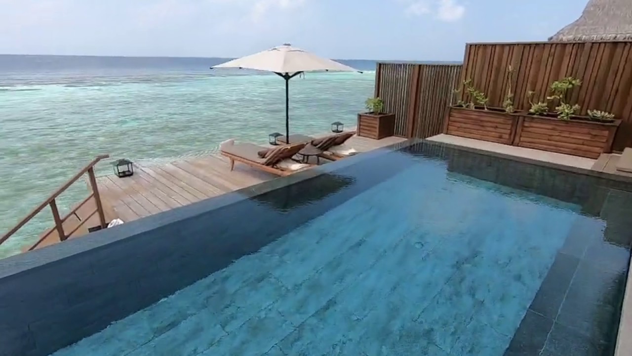 Joali's Sunset Luxury Water Villa
