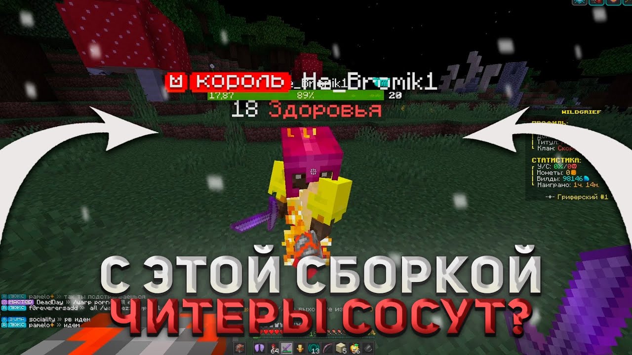 С ЭТОЙ СБОРКОЙ ЧИТЕРЫ СОCУТ?! / holyworld funtime lonygrief reallyworld