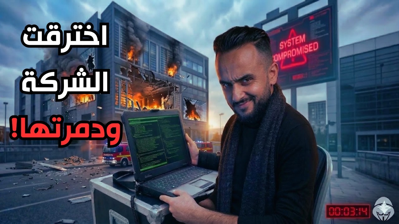 كيف تخترق شركة بالكامل؟ | عملي