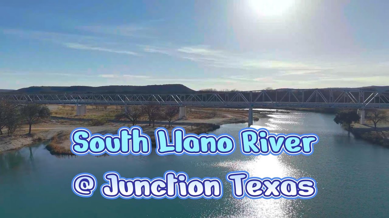 Visiting The South Llano River At Junction Texas