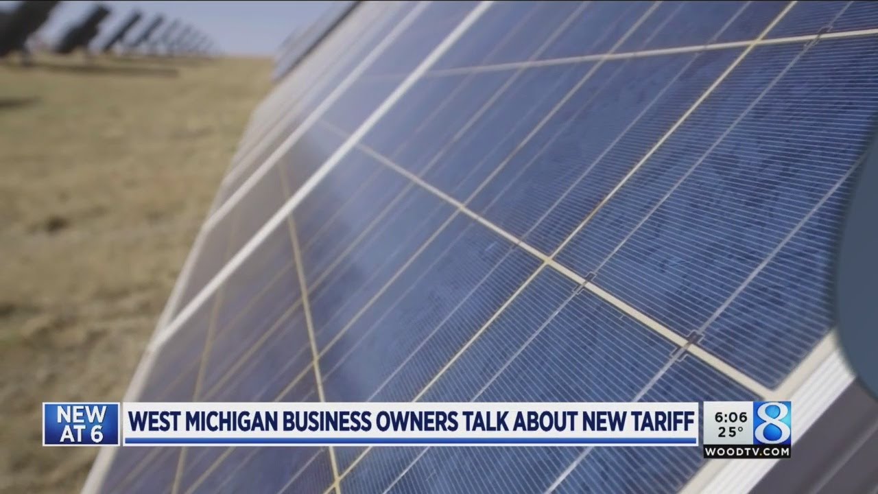Trump applies tariffs to solar panels, washing machines