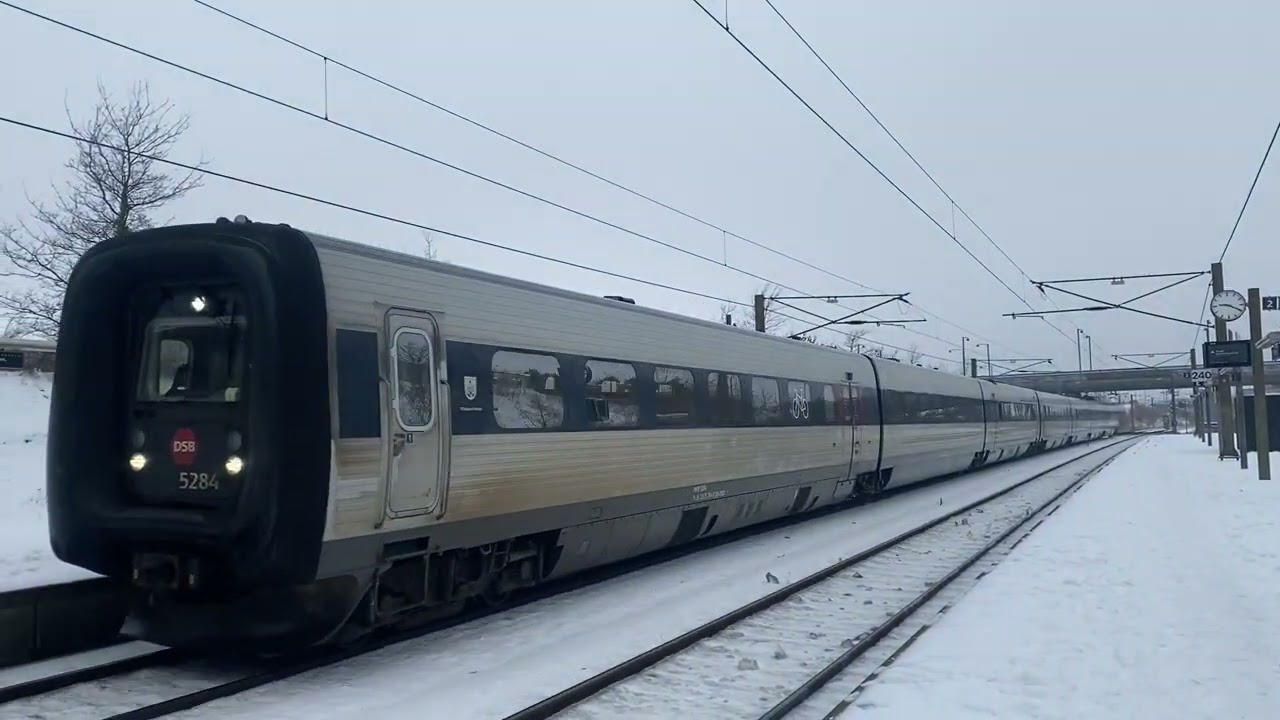 Tog på Ørestad station d 10-2-2026