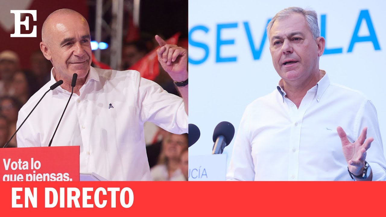 Directo | Debate electoral alcaldía de Sevilla: Antonio Muñoz (PSOE) y José Luis Sanz (PP)