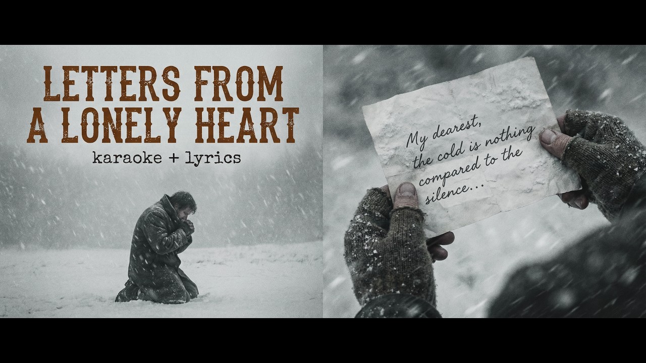 The Letter That Was Never Read | LETTERS FROM A LONELY HEART (Sad Country Karaoke + Lyrics)
