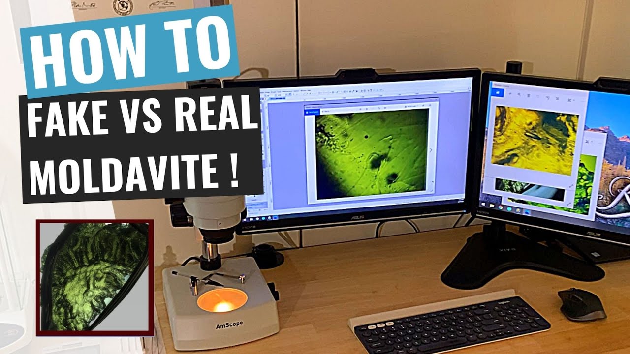 Rocks2Rings Real vs Fake Moldavite - Lab Analysis for Alan   UK