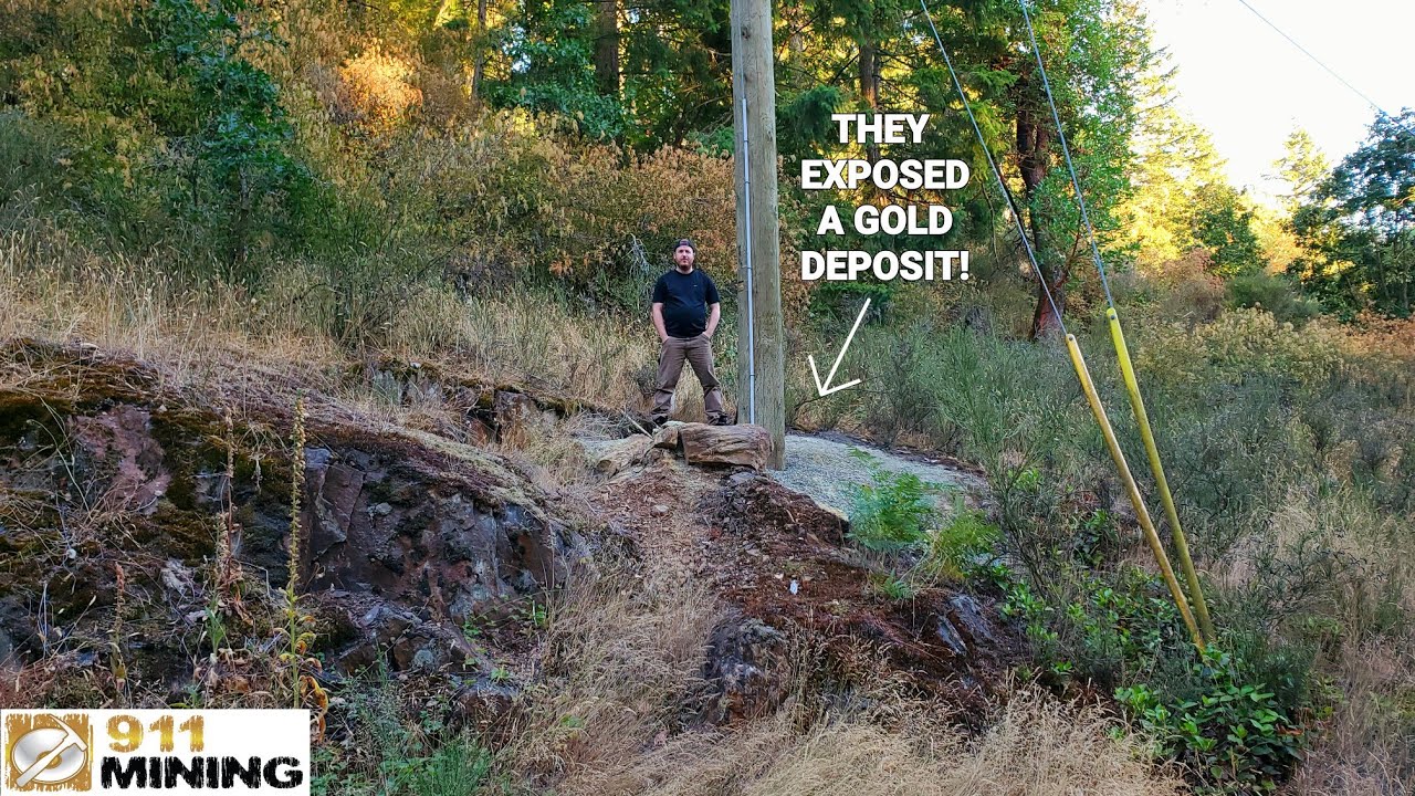 This Telephone Pole Exposed A Rich Gold Deposit!