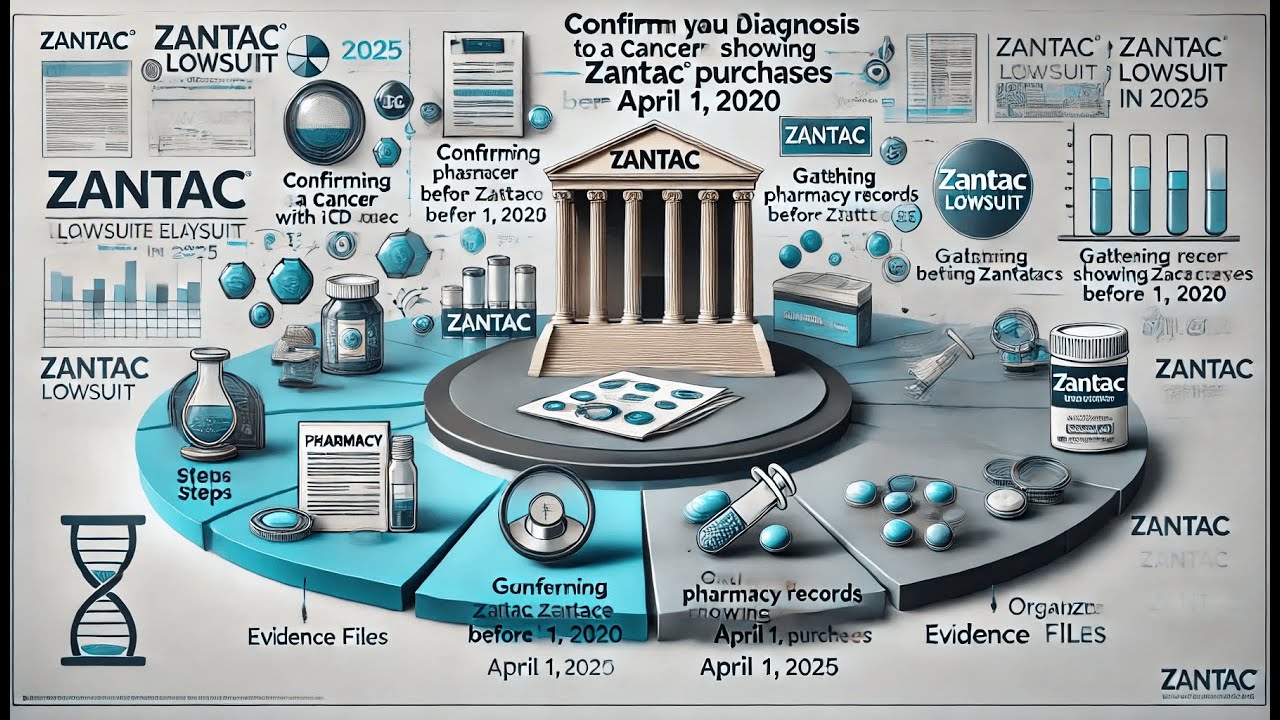 Zantac Lawsuit Eligibility 2025: Proof and Procedure