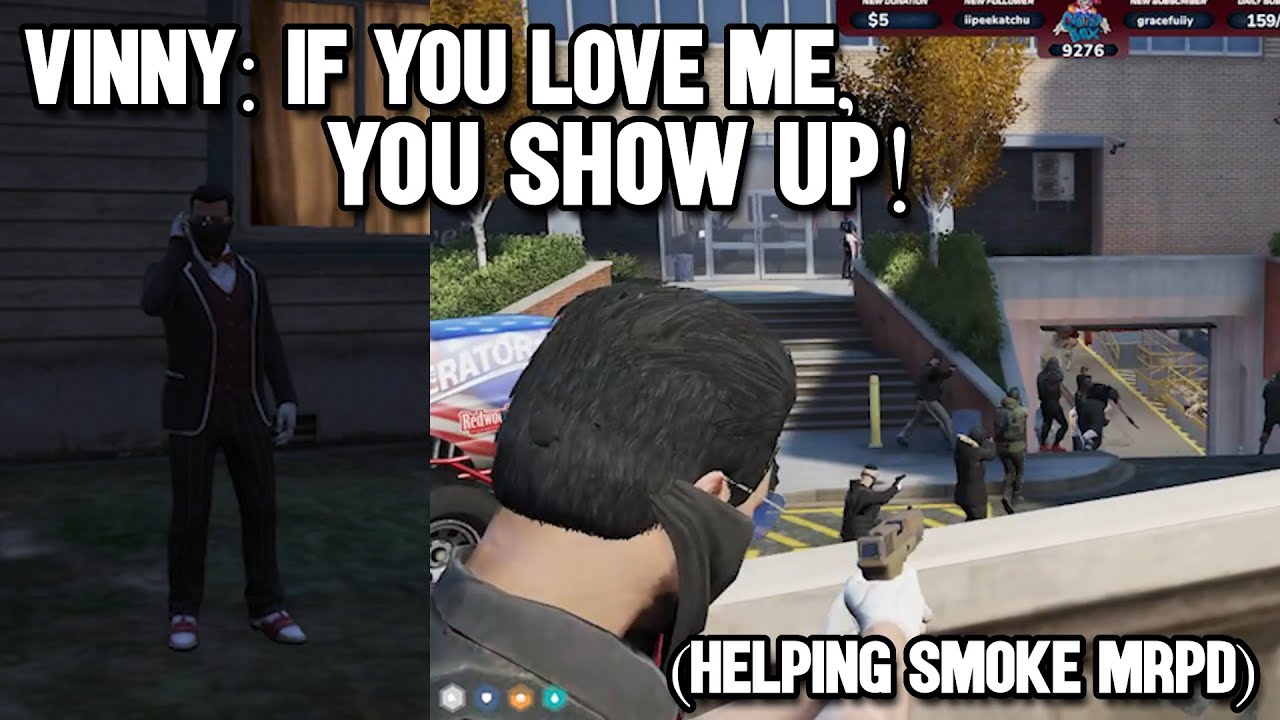 Vinny Asks Help From Chatterbox and he Shows Up || GTA NoPixel 4.0 RP