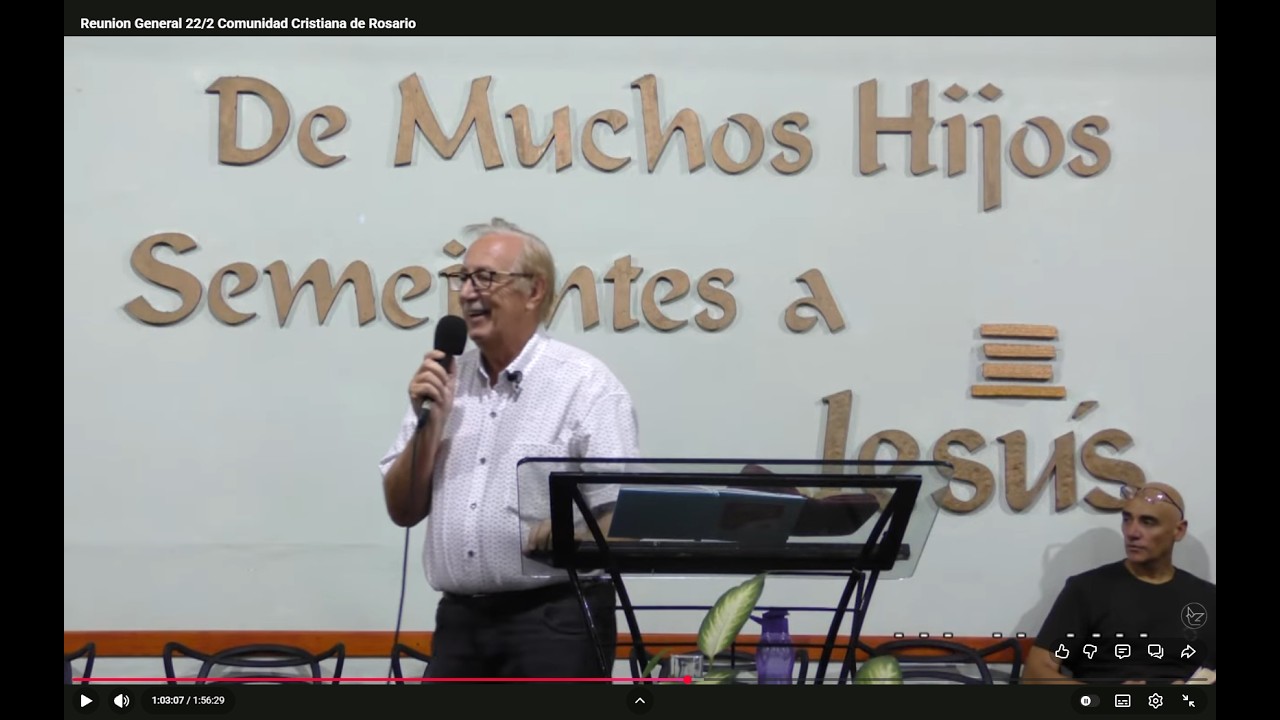 Reunion General 22/2 Comunidad Cristiana de Rosario