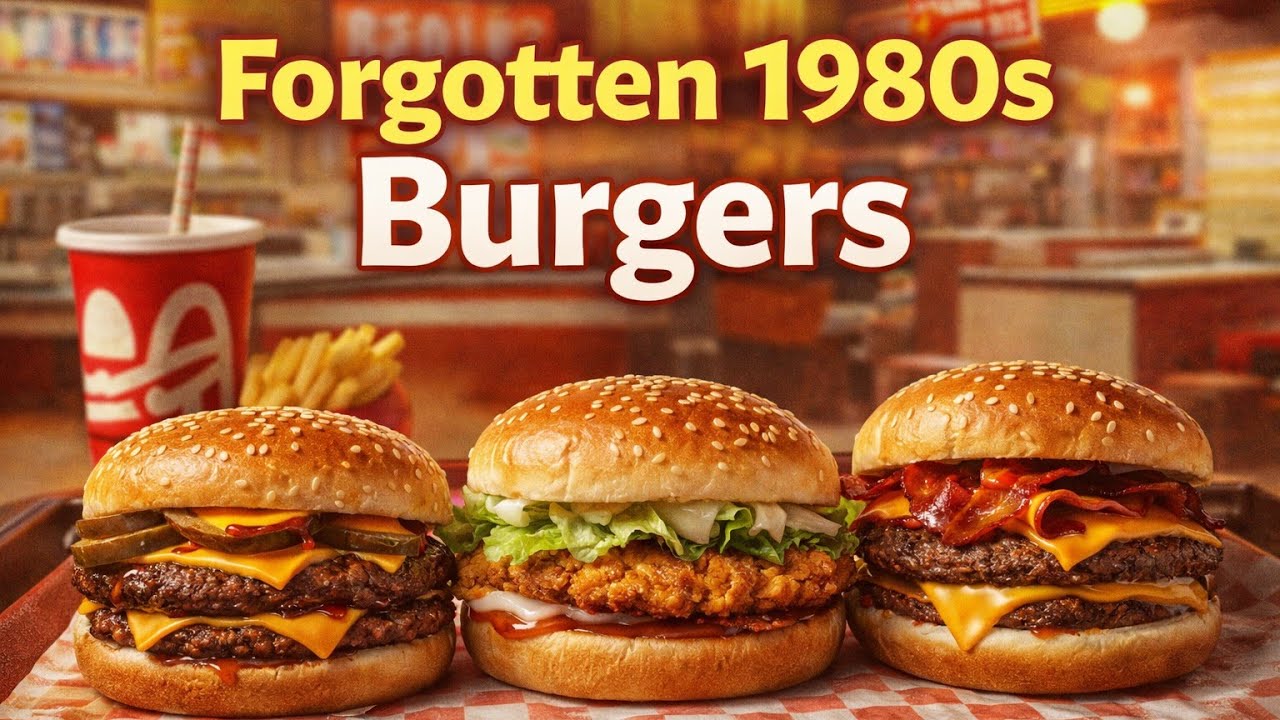 25 Forgotten Fast Food Burgers in the 1980s That Tasted Like Childhood