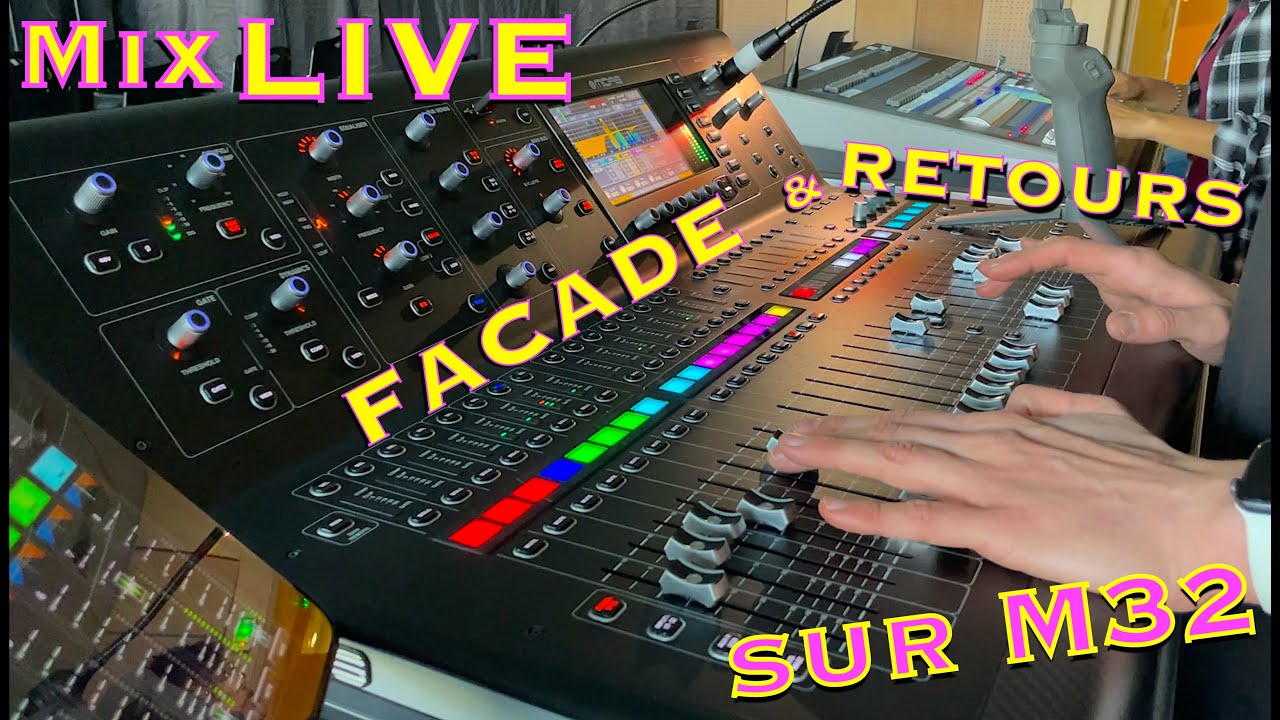 COMMENT MIXER LES BALANCES D'UN CONCERT ? (console numérique)