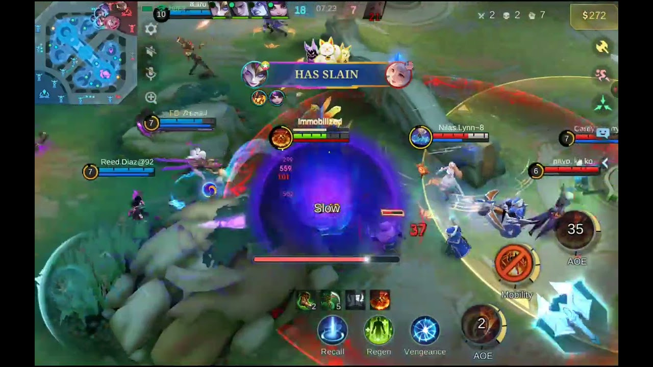 Mobile legends 1st online victory.