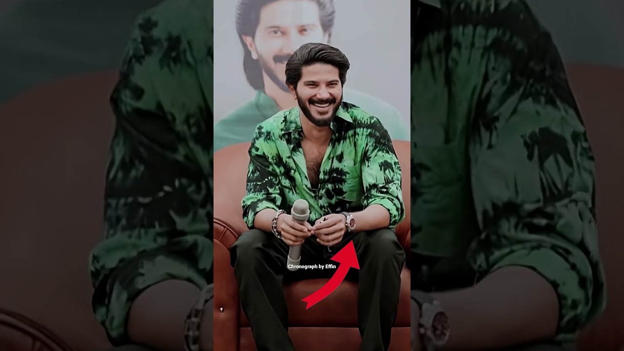 Dulquer Salman Watch Details #shorts
