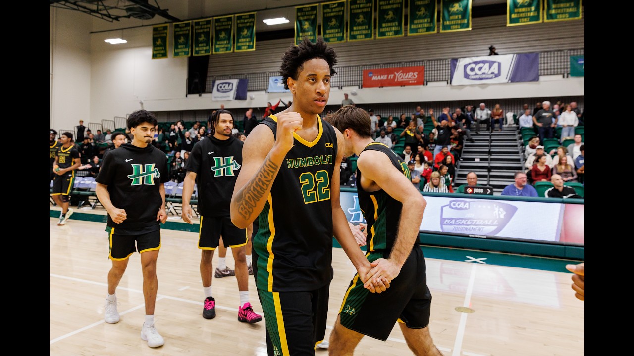 Zaveion Bineyard #22 Cal Poly Humboldt 25-26 CCAA Tournament Highlights