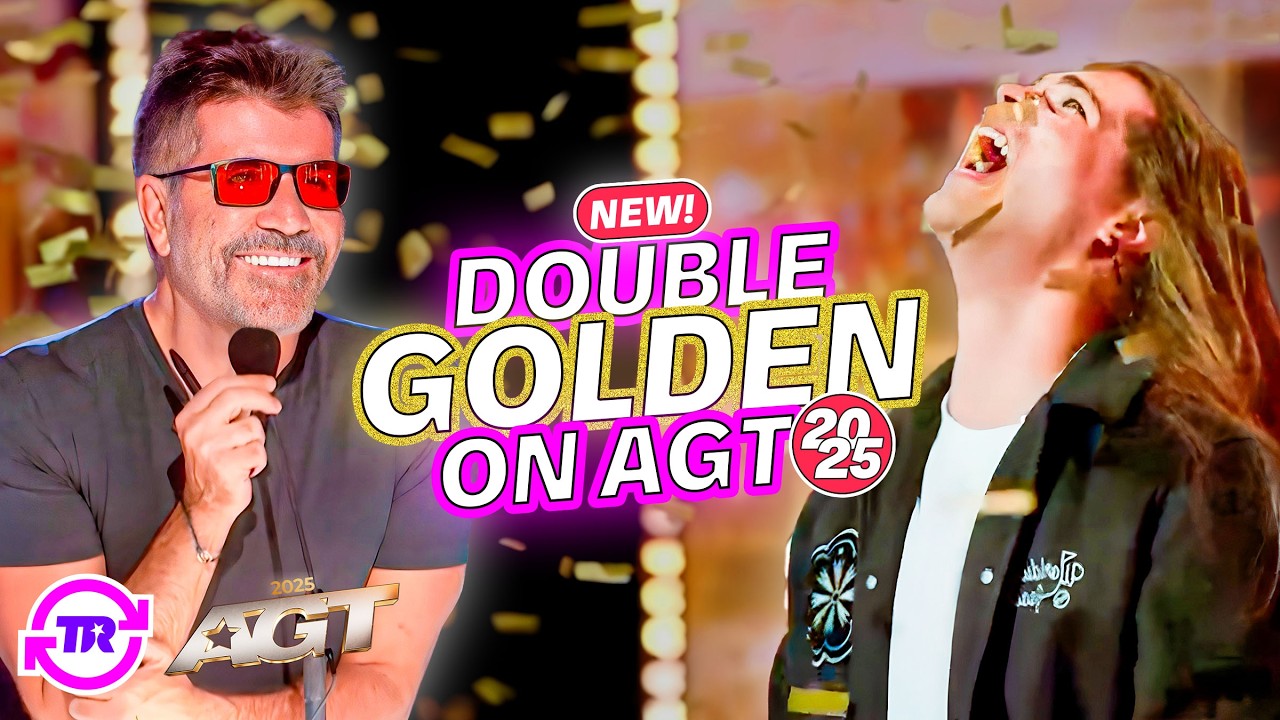 DOUBLE GOLDEN BUZZER From Simon And Howie On AGT 2025 Premiere! 🤩