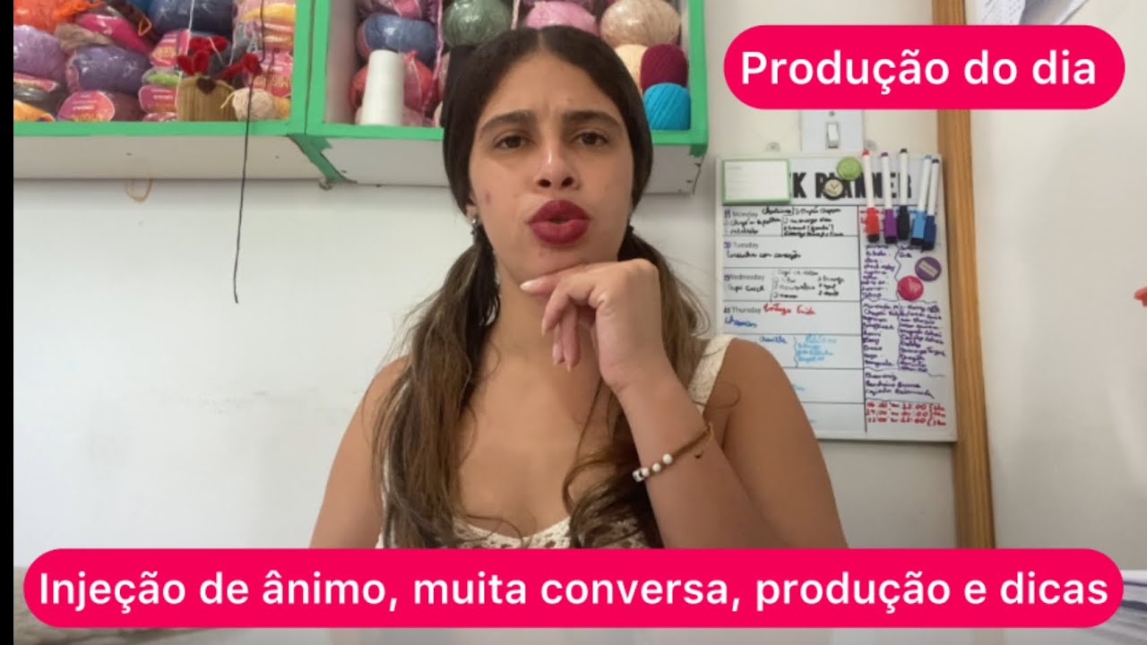 Produção do dia ✨ injeção de ânimo, muita conversa, producao e dicas 