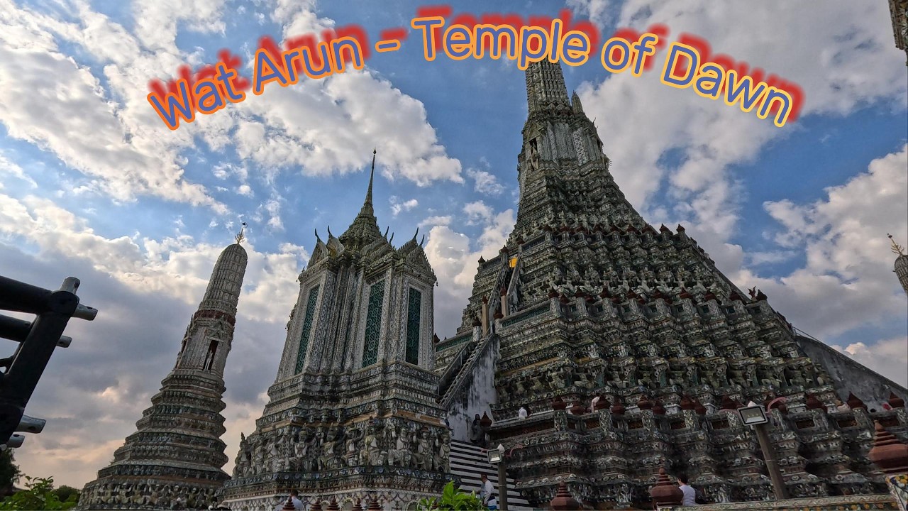 Visiting the majestic Wat Arun — Bangkok’s Temple of Dawn | Full POV Walking Tour