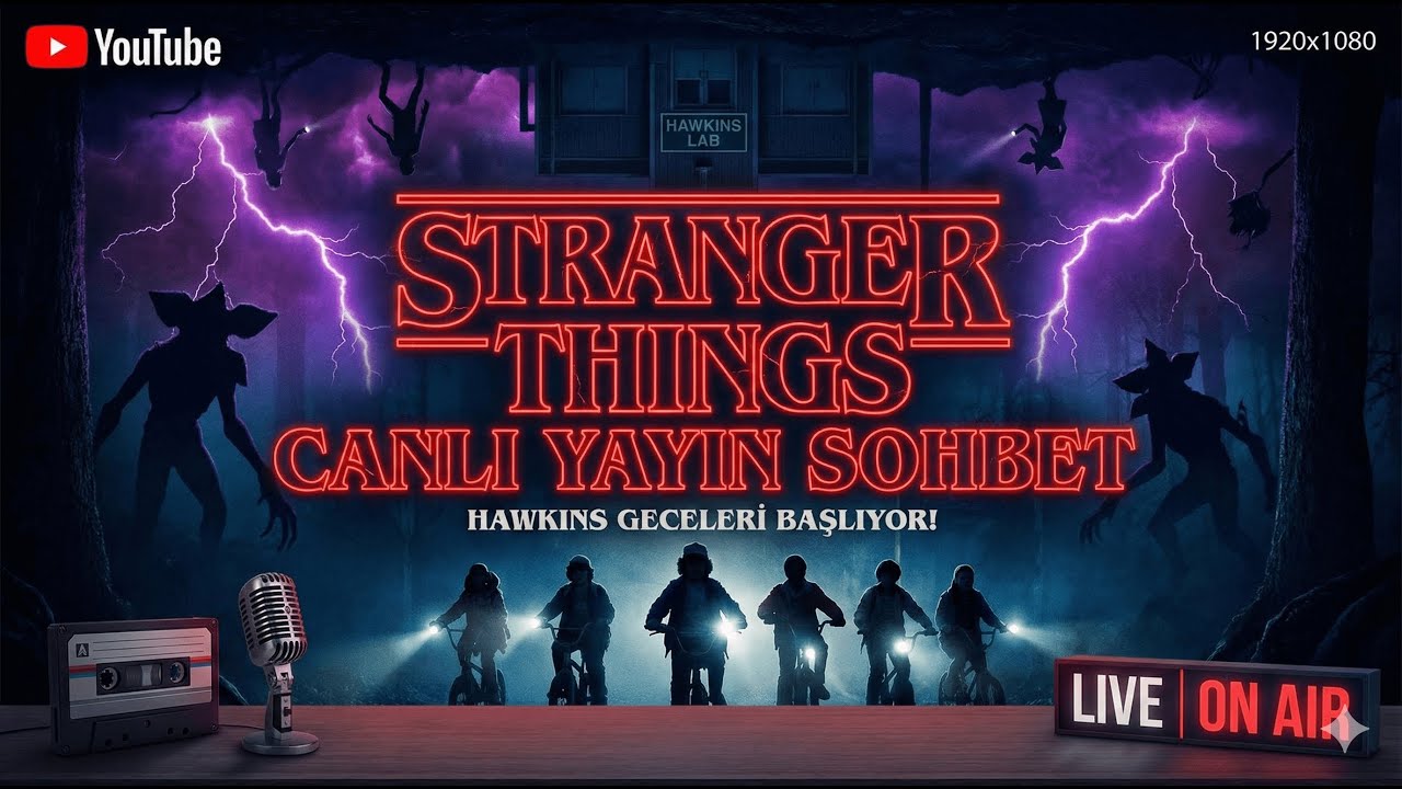 Stranger Things 5. Sezon 2. Kısım Sohbet Yayını! Yeni Fragman Sızdırıldı!