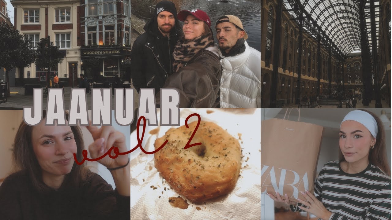 JAANUARI VLOG * 2.osa * I London, tiktoki retseptid, shopping leiud jne