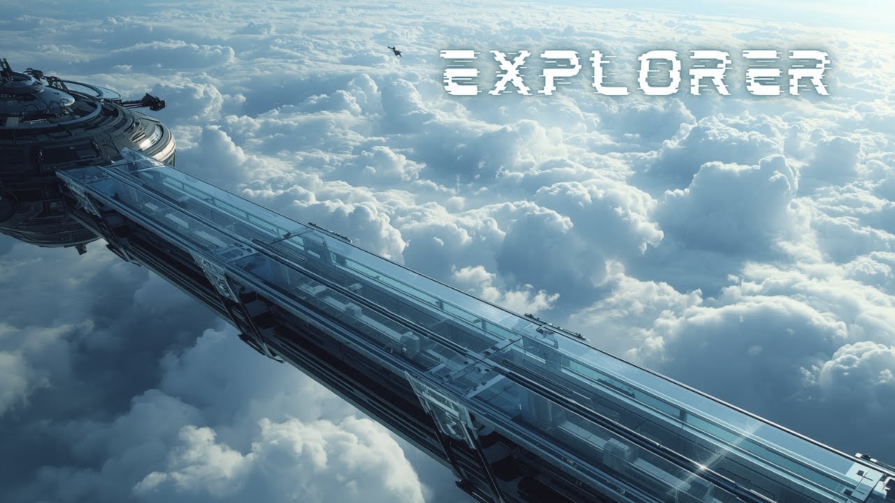 Above the Clouds | Futuristic Sci-Fi Ambience for Deep Focus, Study & Work
