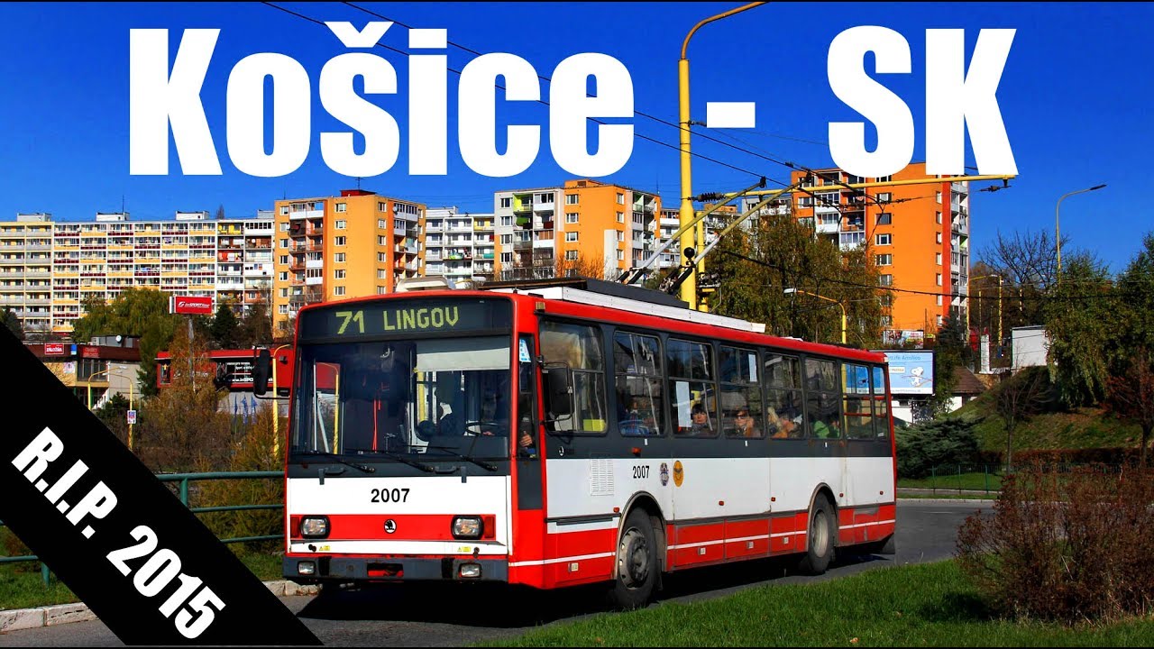 KOŠICE TROLLEYBUS (2013)  -  [R.I.P in 2015]